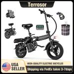560W Adult Folding Electric Bike - 24 MPH
