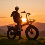 750W 48V Folding E-Bike, 20", 7 Speed