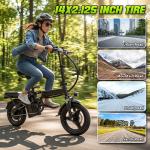 560W Adult Folding Electric Bike - 24 MPH