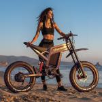 1500W Electric Fat Tire Mountain Bike 40MPH