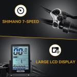 750W 48V Folding E-Bike, 20", 7 Speed