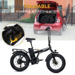 750W 48V Folding E-Bike, 20", 7 Speed