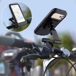 Waterproof Phone Mount for Motorcycle Handlebars