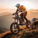 1500W Electric Fat Tire Mountain Bike 40MPH