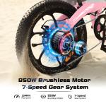 750W Folding Electric Bike for Commuting 30MPH