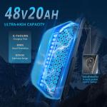 3000W Off-Road E-Mountain Bike 20" 37MPH