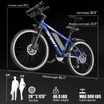 1500W Electric Mountain Bike for Adults, 26