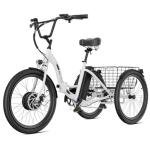 ANCHEER 350W Adult Electric Tricycle with Basket
