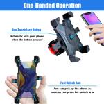 Bike Handlebar Phone Mount for iPhone and Samsung