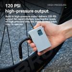 ROCKBROS Electric Bike Pump 120PSI with Gauge