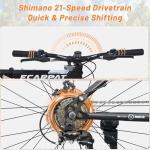 Ecarpat 26" Folding Mountain Bike, 21 Speed