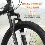 Ecarpat 26" Folding Mountain Bike, 21 Speed