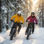 Powerful 60V Electric Full Suspension Mountain Bike