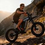 Powerful 60V Electric Full Suspension Mountain Bike
