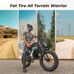 1500W Electric Mountain Bike – 33MPH Speed