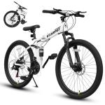 Ecarpat 26" Folding Mountain Bike with Suspension