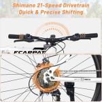 Ecarpat 26" Folding Mountain Bike with Suspension