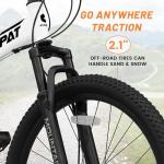 Ecarpat 26" Folding Mountain Bike with Suspension