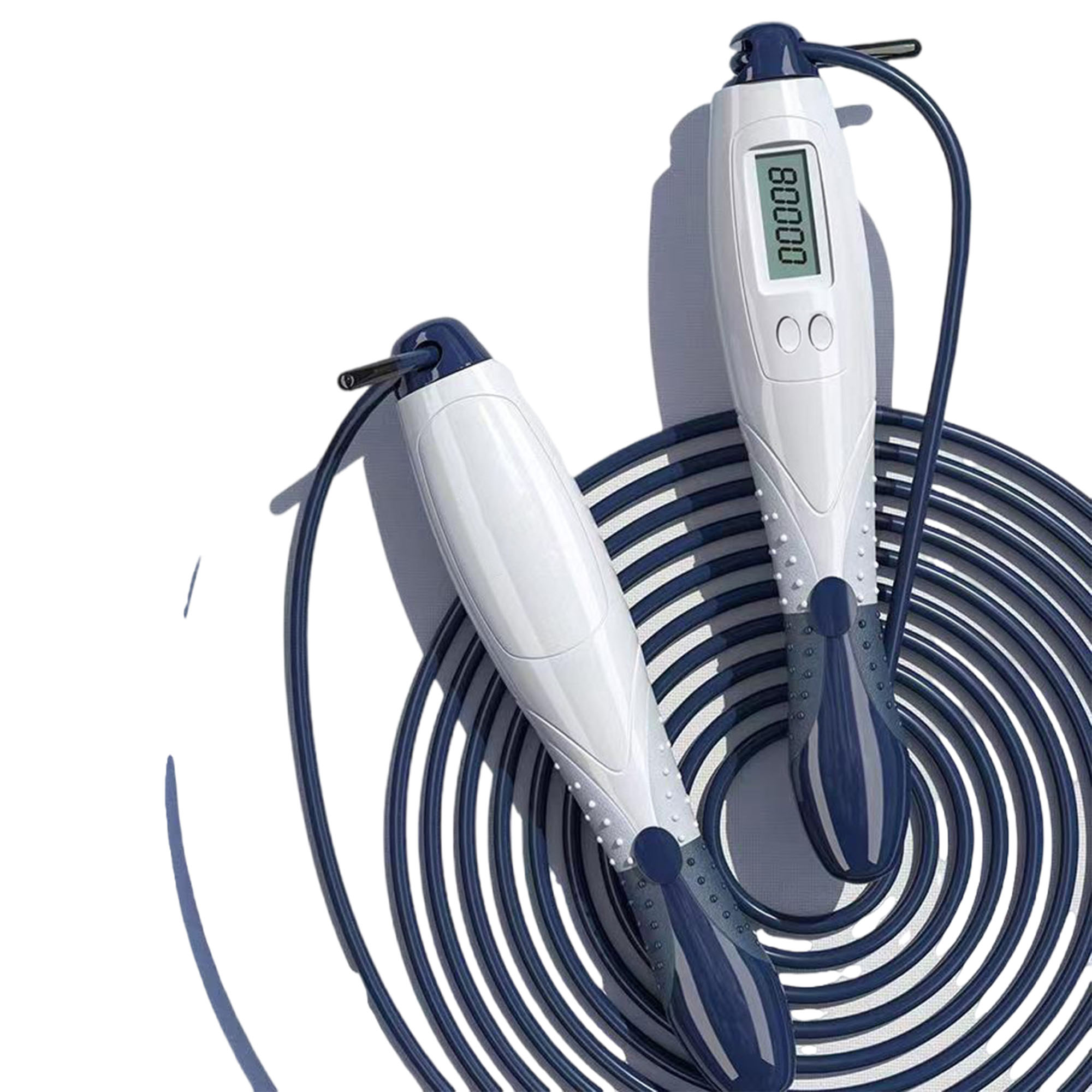 Cordless Weighted Jump Ropes: Adjustable Length, Digital Counter