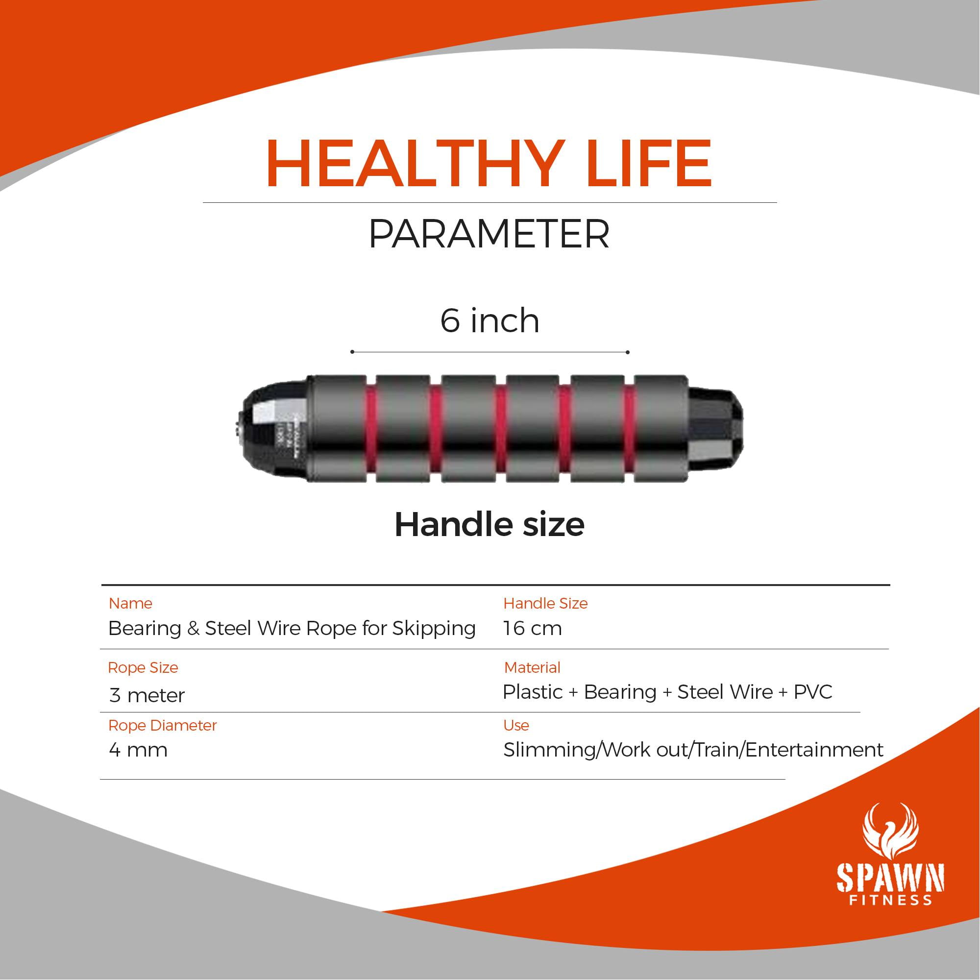 Women's Spawn Fitness Speed Jump Rope for Exercise