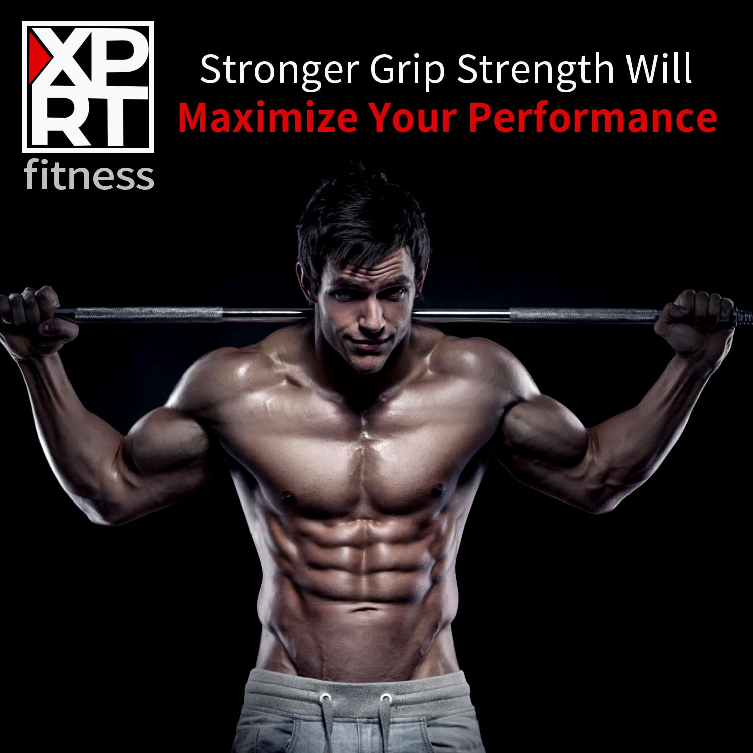 XPRT Fitness Power Gripper Set - Build Crushing Grip strength and Mobility 100/150/200 lbs
