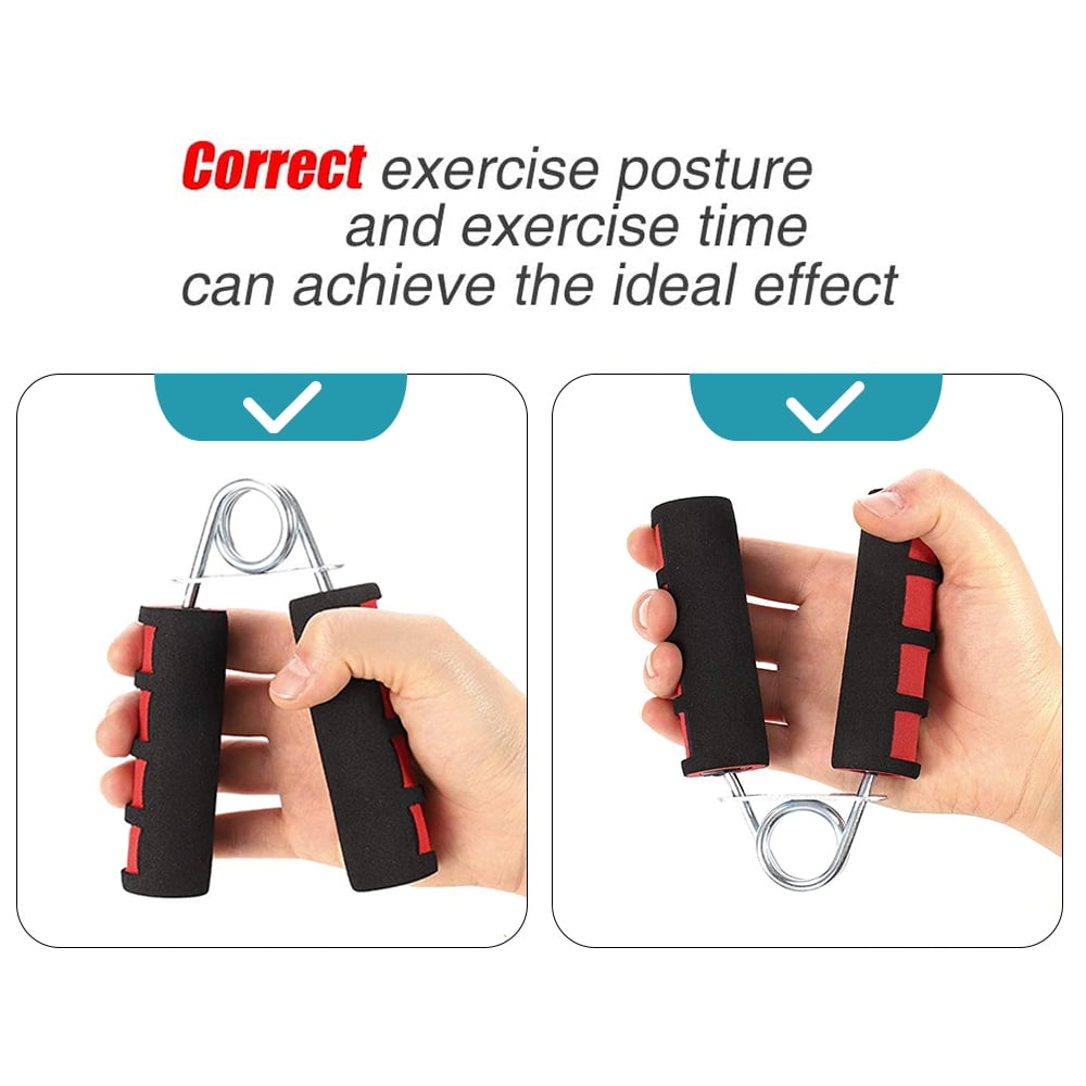 WarmTown Hand Grippers - Soft Foam Hand Exercisers
