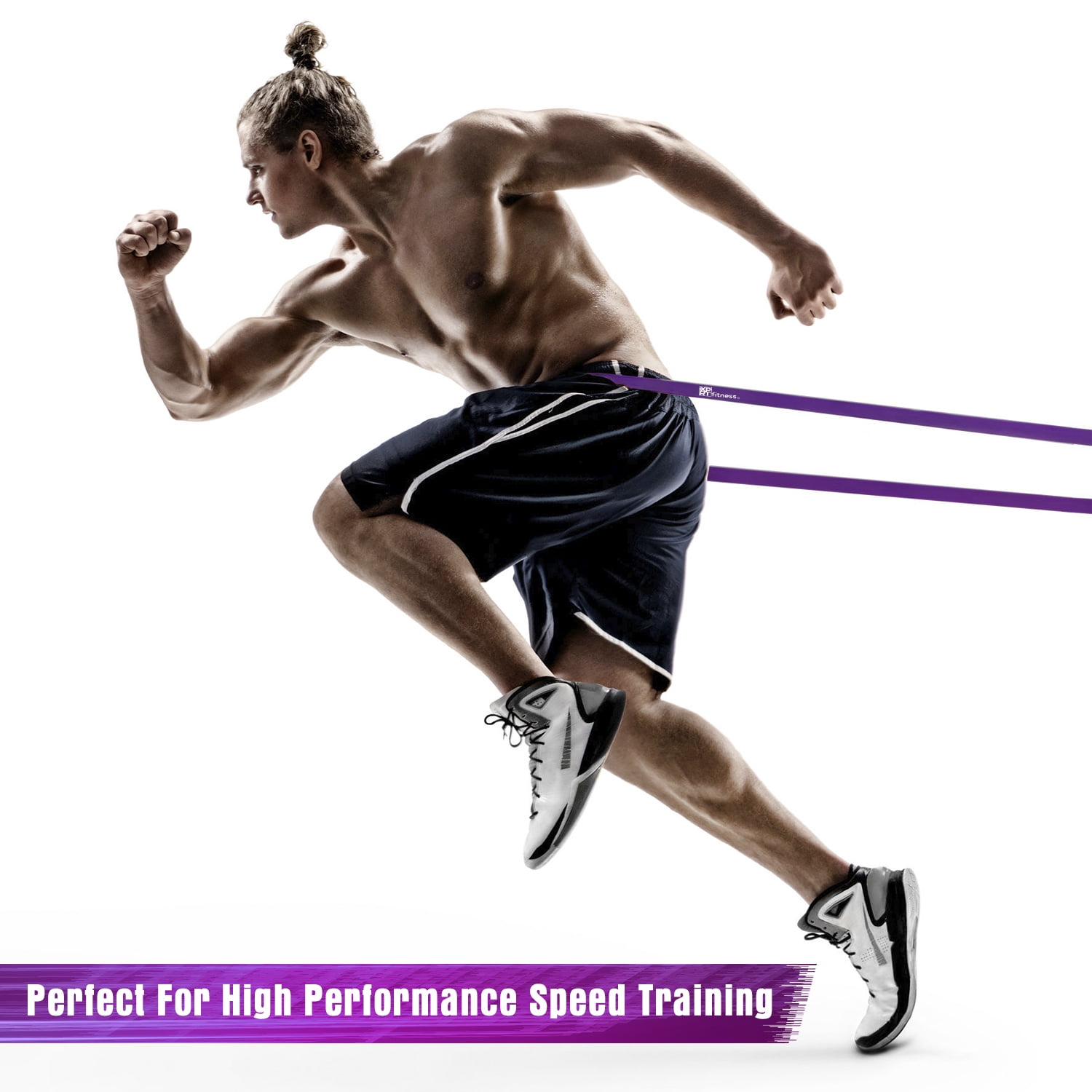 XPRT Fitness Resistance Bands Powerlifting Set of 4
