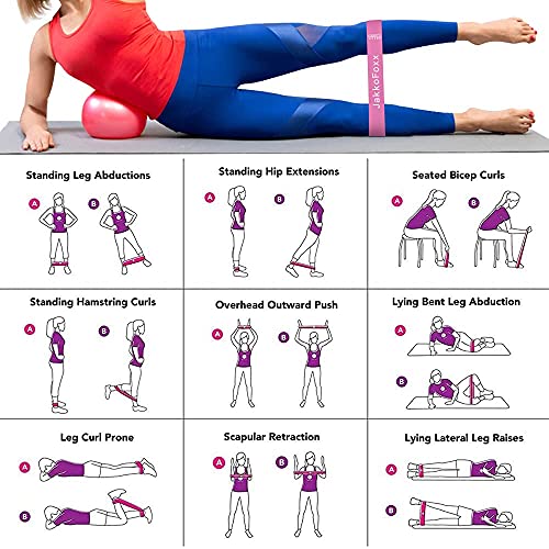 Boxing Resistance Bands for Home Fitness, Training - Set of 5