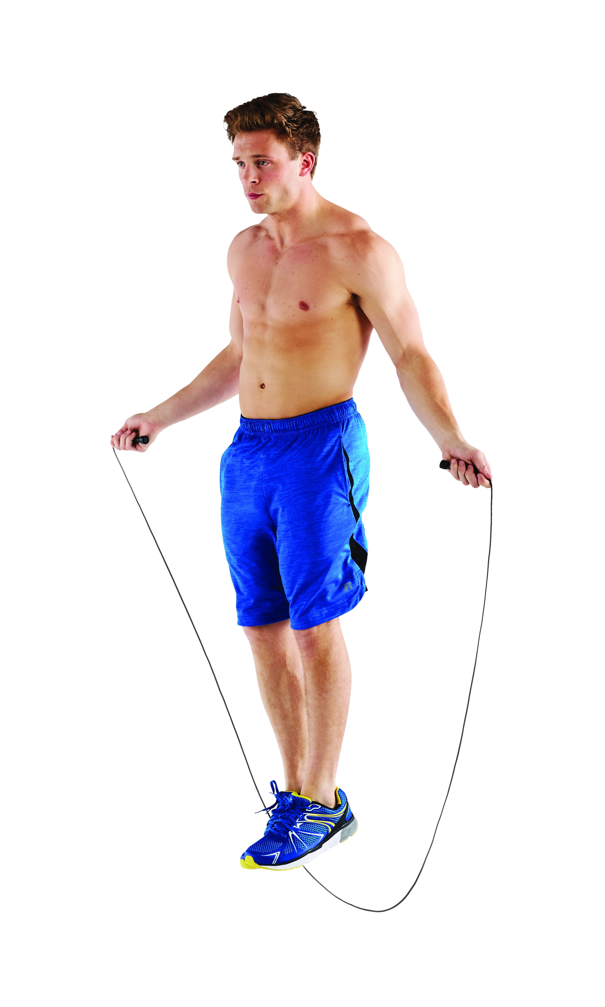Lightweight Speed Jump Rope - 9' Length, Black