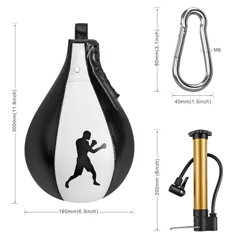 Enhance Reflexes & Speed with Benelabel Leather Speed Bag