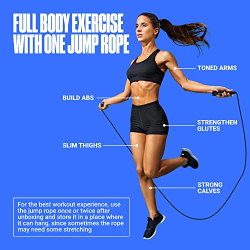 Adjustable Speed Jump Rope - Lightweight, Fitness Workout