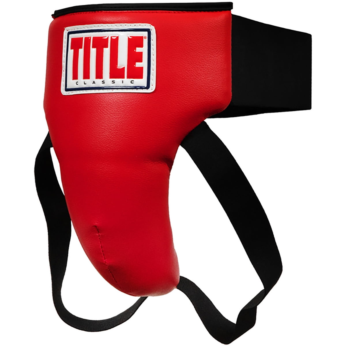 Title Boxing Classic Plus Groin Protector - Large - Red/Black