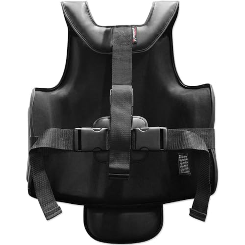 Boxing Chest Guard with Groin Protector - Adult Large