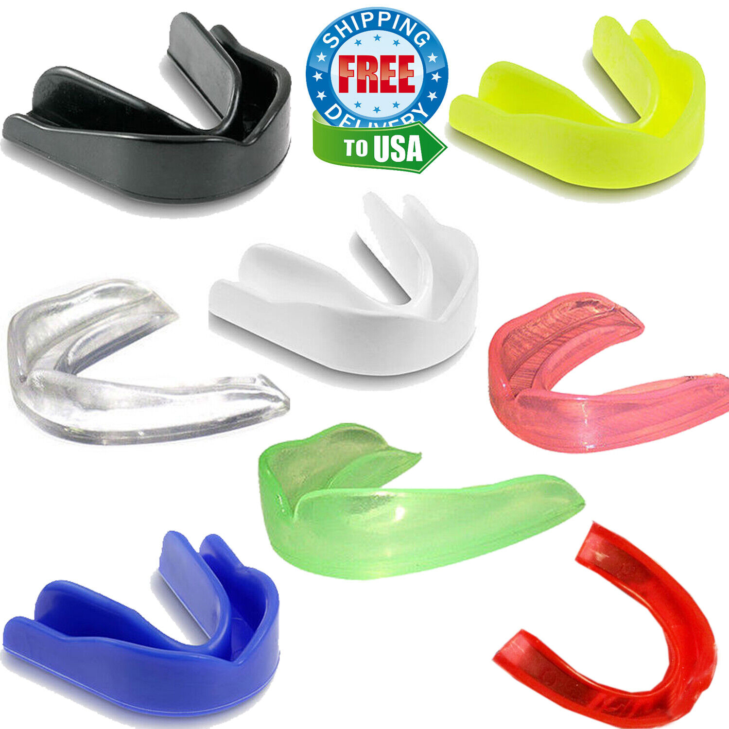 Boxing Gum Shield Mouthguard Teeth Protector Rugby Karate