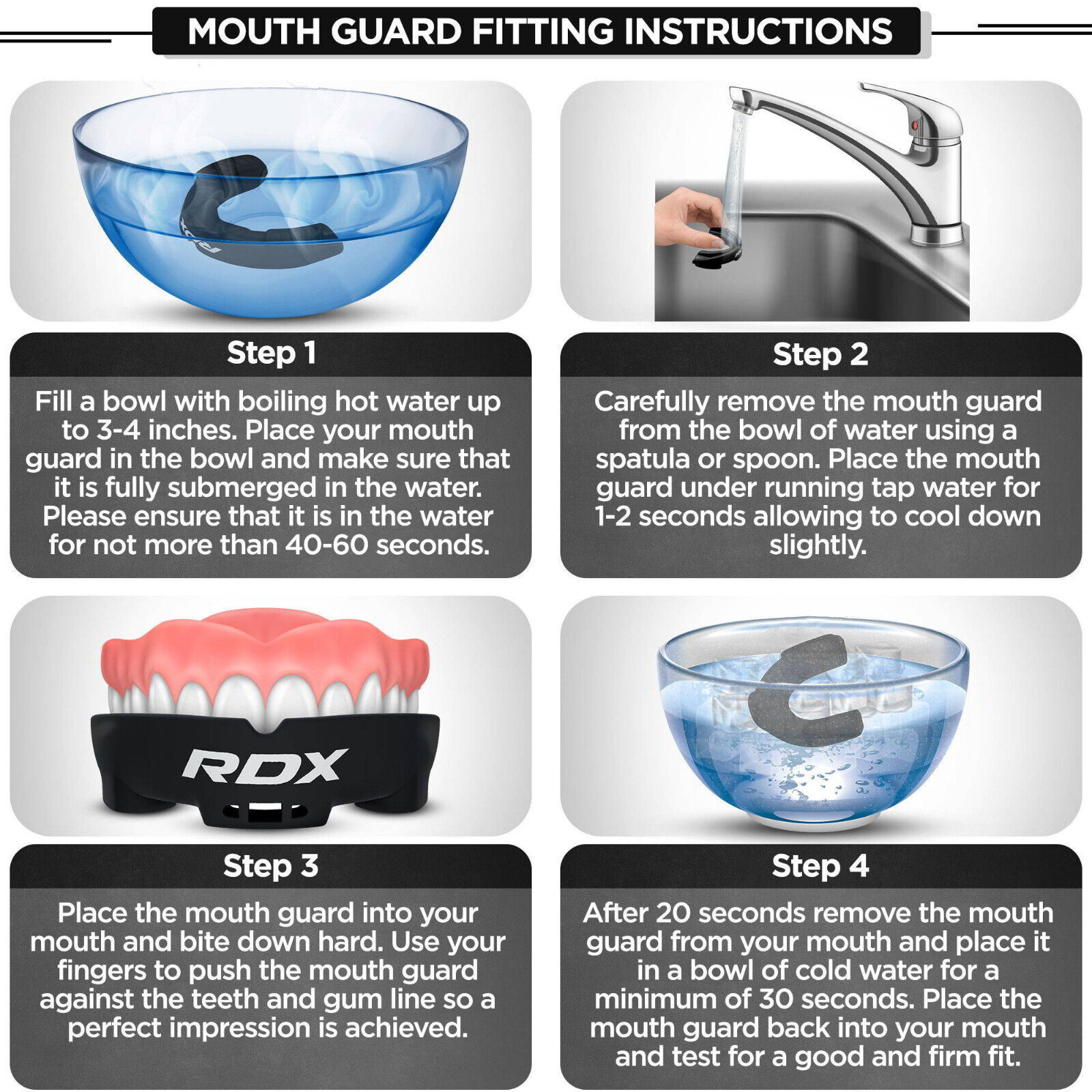 RDX Boxing Mouth Guard - Kickboxing Training Protection
