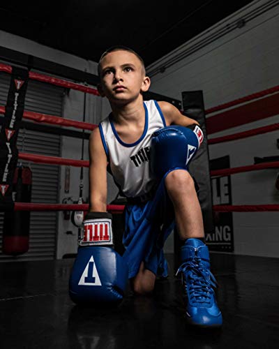 Classic USA Blue Boxing Gloves, 12 oz