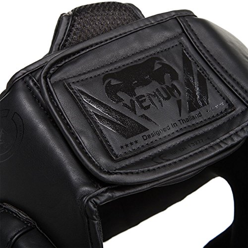 Venum Challenger 2.0 Black Headgear - One Size
