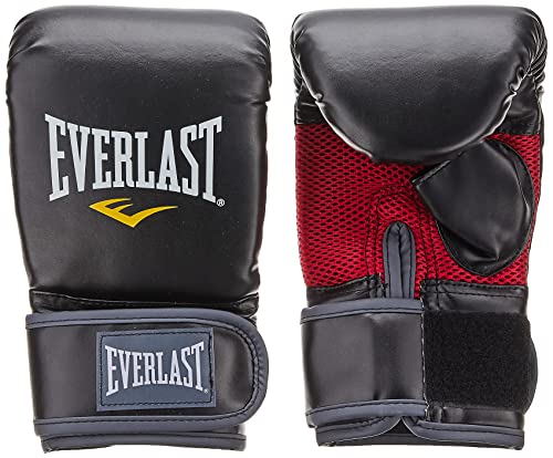 Everlast MMA Heavy Bag Gloves, Black, L/XL