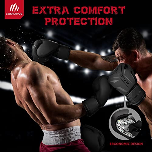 Liberlupus Men & Women Boxing Sparring Gloves