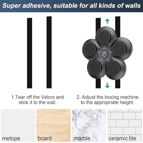 Himove Music Boxing Machine with Bluetooth Trainer