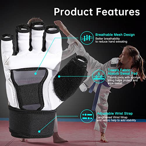 LiMMAX Half Finger MMA Kickboxing Sparring Gloves XL