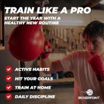 PU Leather Boxing Speed Bag Set - Reflex Training