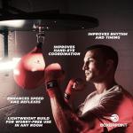 PU Leather Boxing Speed Bag Set - Reflex Training