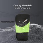 MaxxMMA Washable Heavy Bag Gloves - Boxing Training (Neon Yellow)