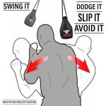 Bull Doza Slip Dodge Reaction Bag - Boxing Punch Bag MMA