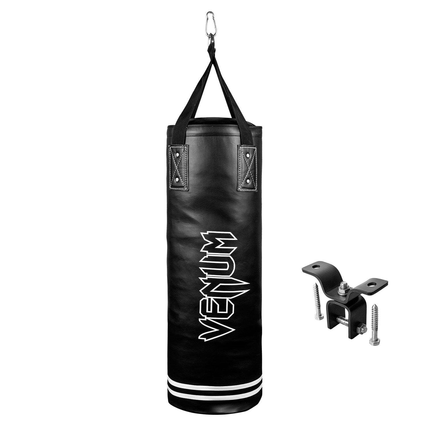 Venum Classic Punching Bag - 70 lb - Black/White