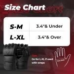 Unisex Open Palm Boxing Gloves for MMA, Muay Thai