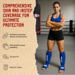 MMA Elastic Cloth Shin & Instep Guards