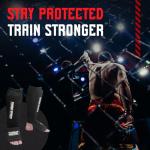 MMA Elastic Cloth Shin & Instep Guards