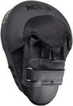 Boxing Training Mitts: Curved Leather Hook & Jab Pads